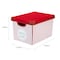 Simplify Christmas Storage Stripe Design 60 Ornament Storage Tote Bin 9081-E - alternate 5